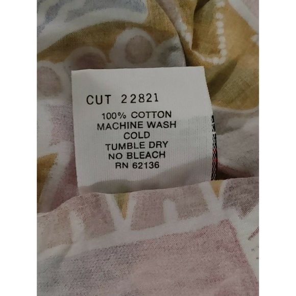 Vintage 1980's Shirt GUESS GEORGES MARCIANO Geometric Mens sz L Made USA 80's - Picture 2 of 16